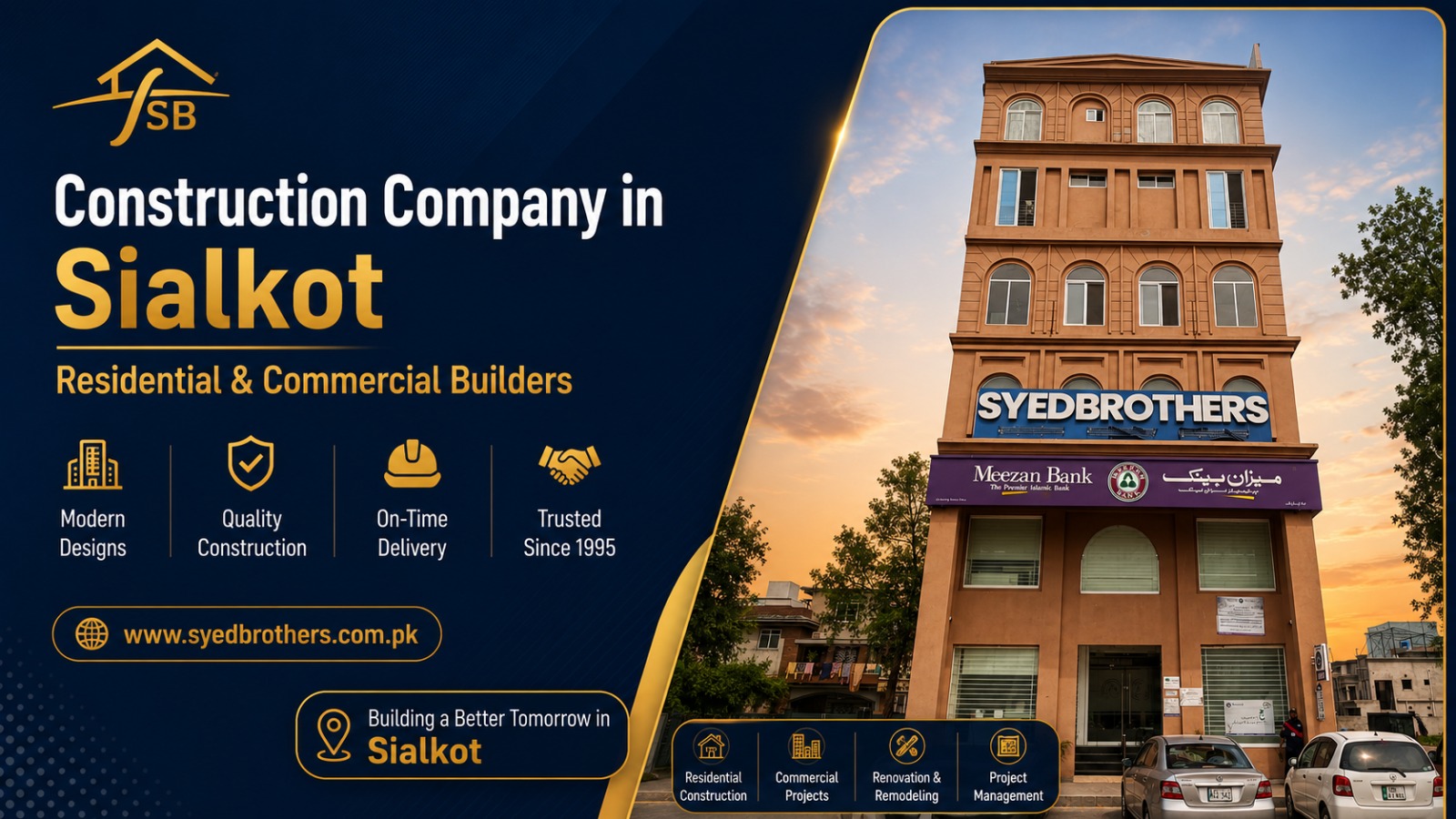 Best Construction Company in Sialkot